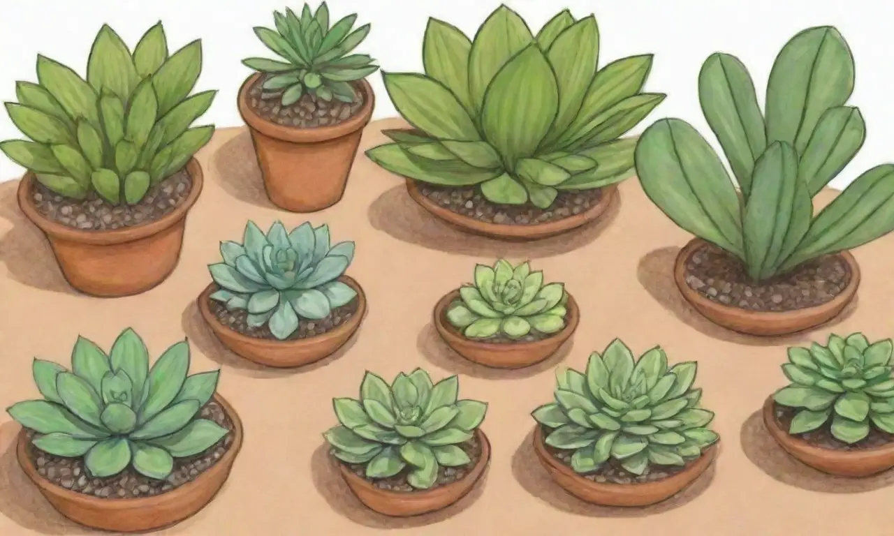 Succulent plants inspire sustainable urban gardening through unique adaptations for water conservation