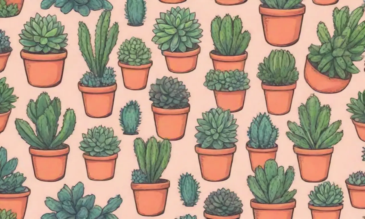 The wallpaper design celebrates community engagement with succulent care through vibrant visuals and inspiring quotes