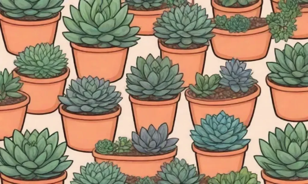 The wallpaper showcases vibrant succulent images and easy propagation tips