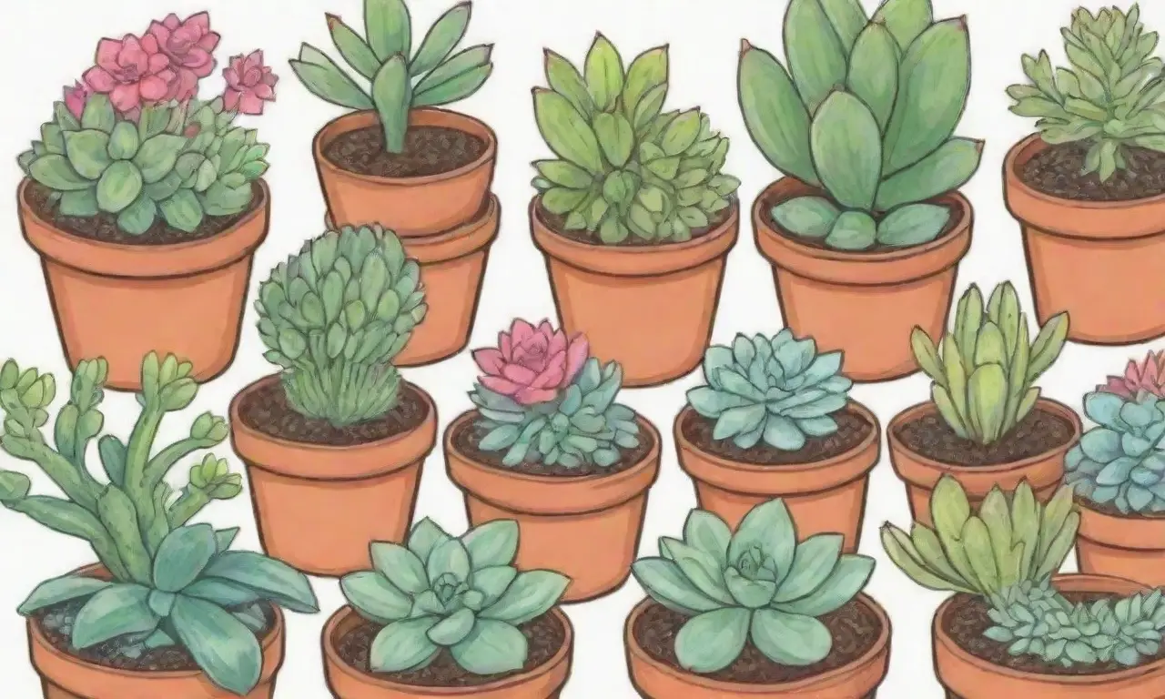 Colorful plant illustrations promote sustainable gardening and environmental awareness