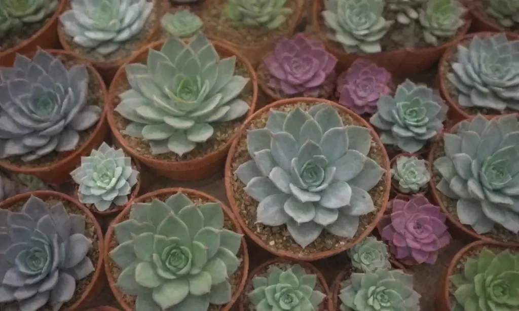 A lively event featuring colorful succulents