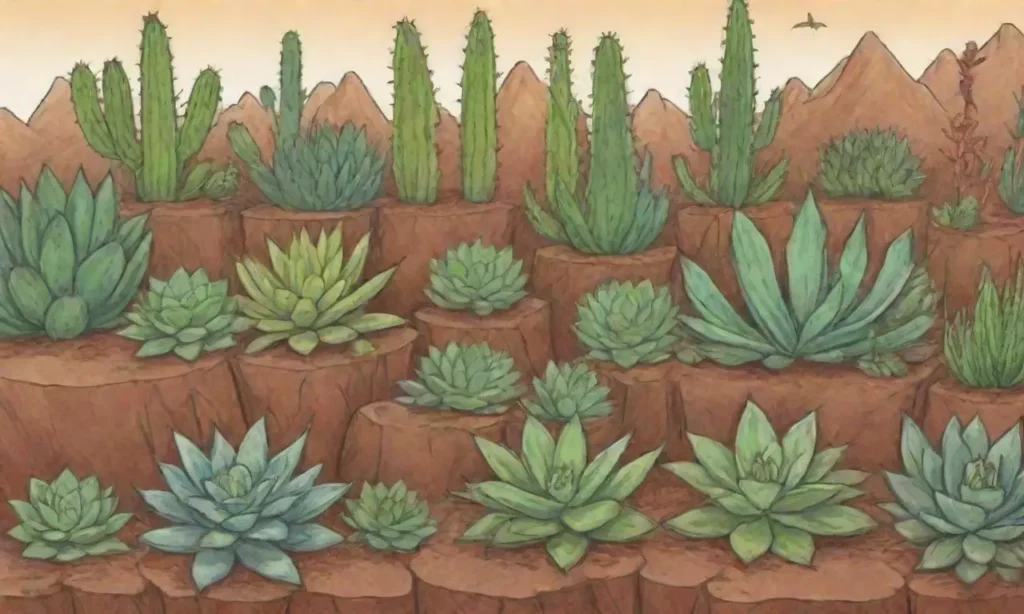 The wallpaper displays vibrant succulents and biomes with engaging infographics