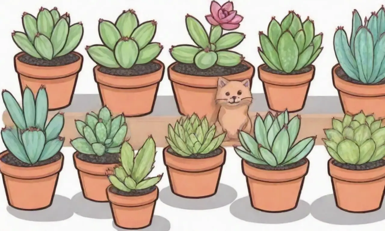 Succulents, pets, safety tips, non-toxic plants, and vibrant decor