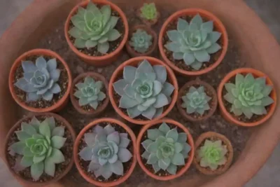 Colorful succulents and vibrant frames make for creative DIY decor