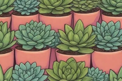 Colorful succulents feature diverse species and eco-friendly designs