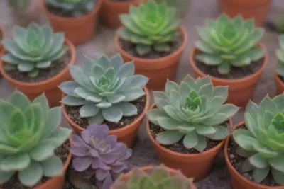 Vibrant succulents and eco-friendly visuals convey useful information