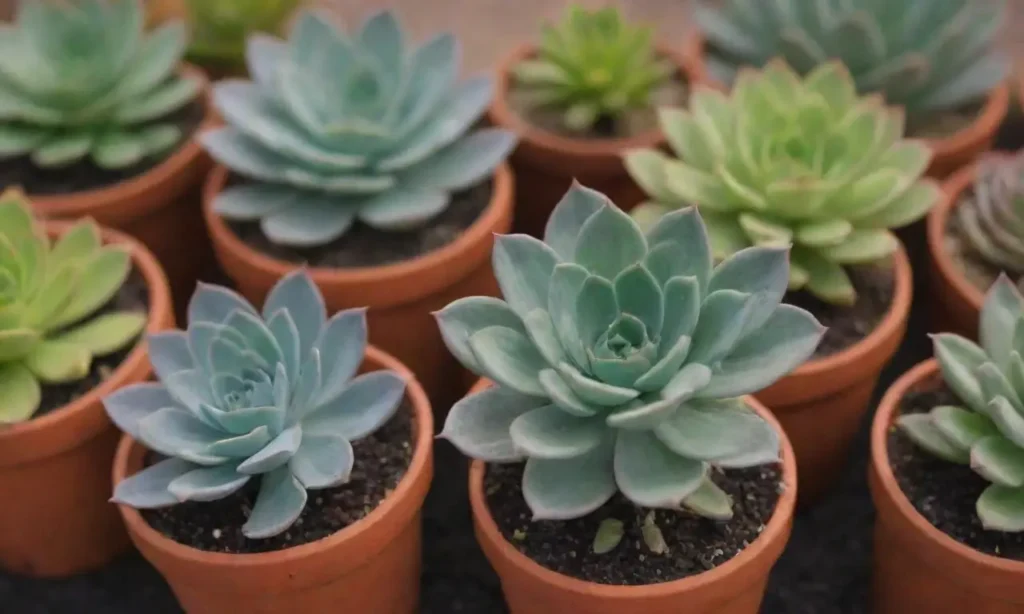 Colorful succulents and crafting enhance community engagement