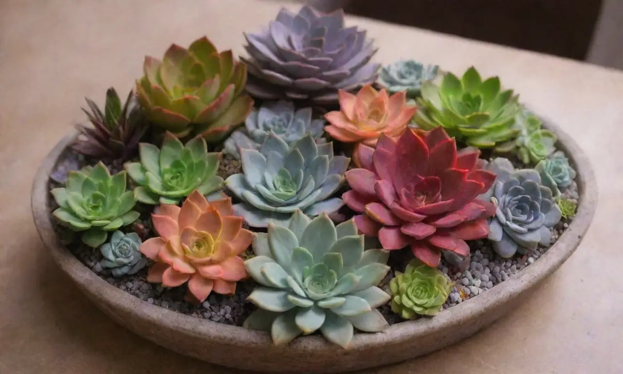 A vibrant arrangement of succulents enhances any space