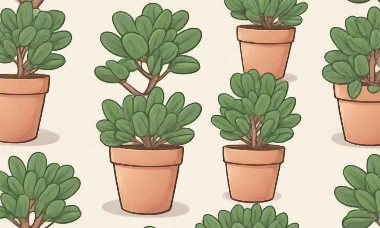 A jade plant illustration highlights its care, growth stages, and varieties