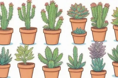 Succulents feature vibrant images and educational diagrams on growth and propagation