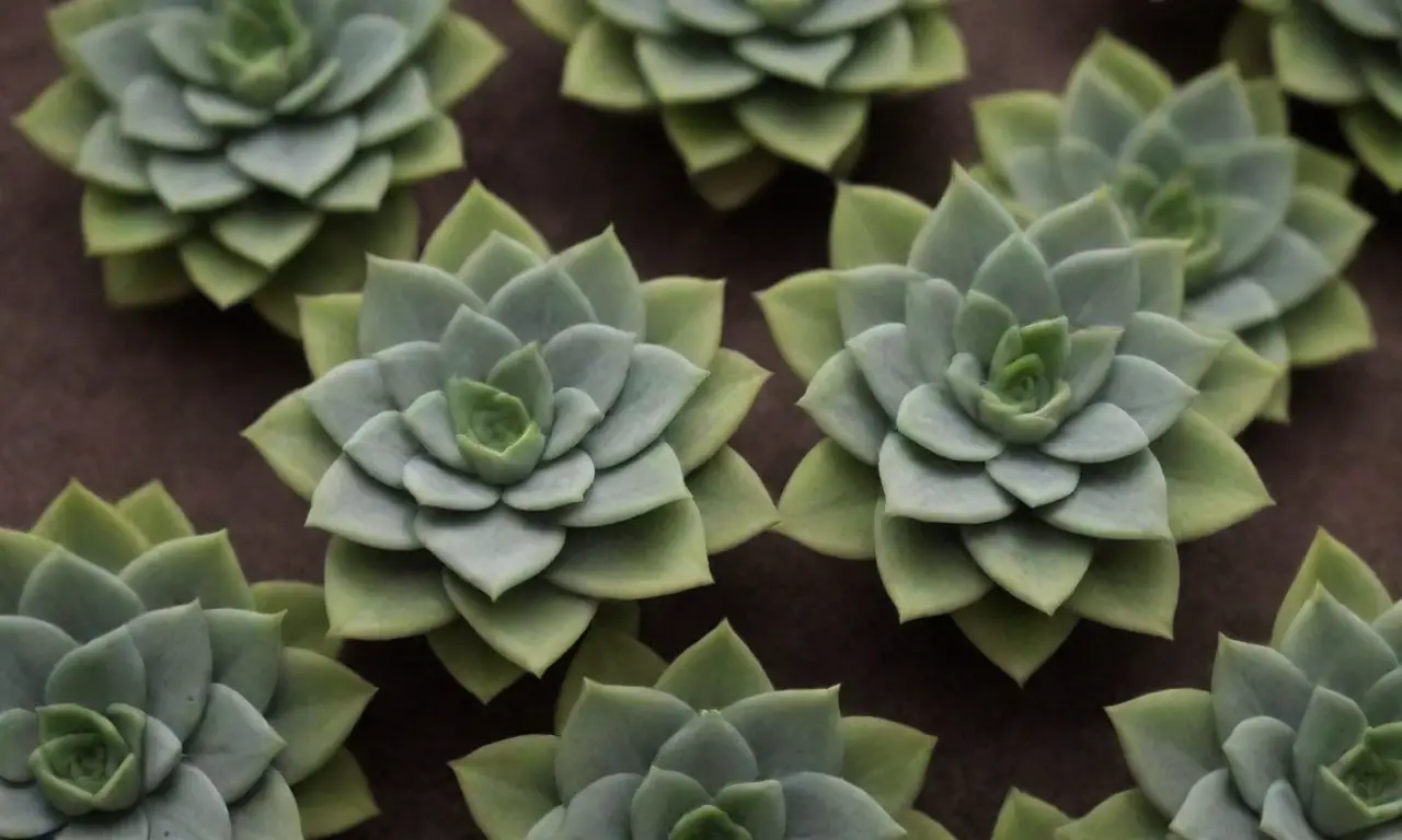 The wallpaper displays ten vibrant Haworthia varieties against a soft background