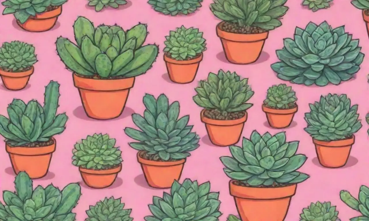 The wallpaper highlights vibrant succulents and awareness of toxic chemicals and health effects