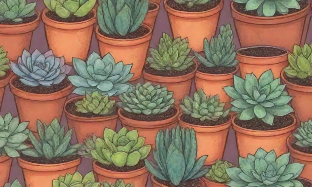 Colorful succulents promote wellness through nourishing meals and vibrant visuals