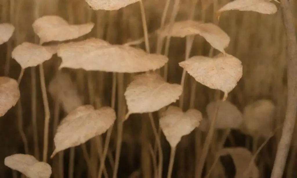 Signs of plant distress include yellowing leaves