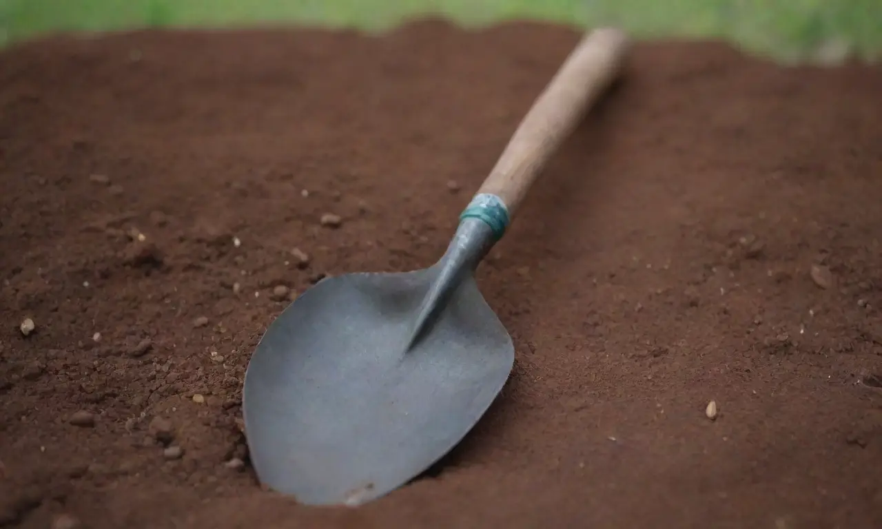 Select a durable, comfortable, lightweight, rust-resistant spade of appropriate size and type