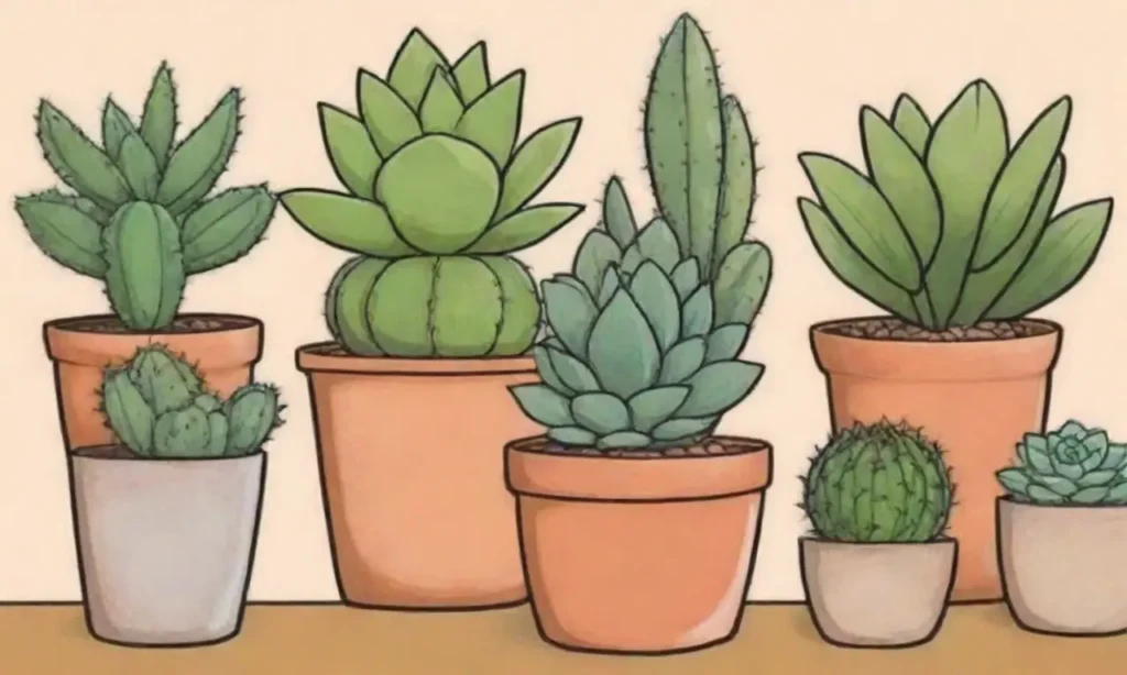 Select the right size and style of succulents for your space and decor