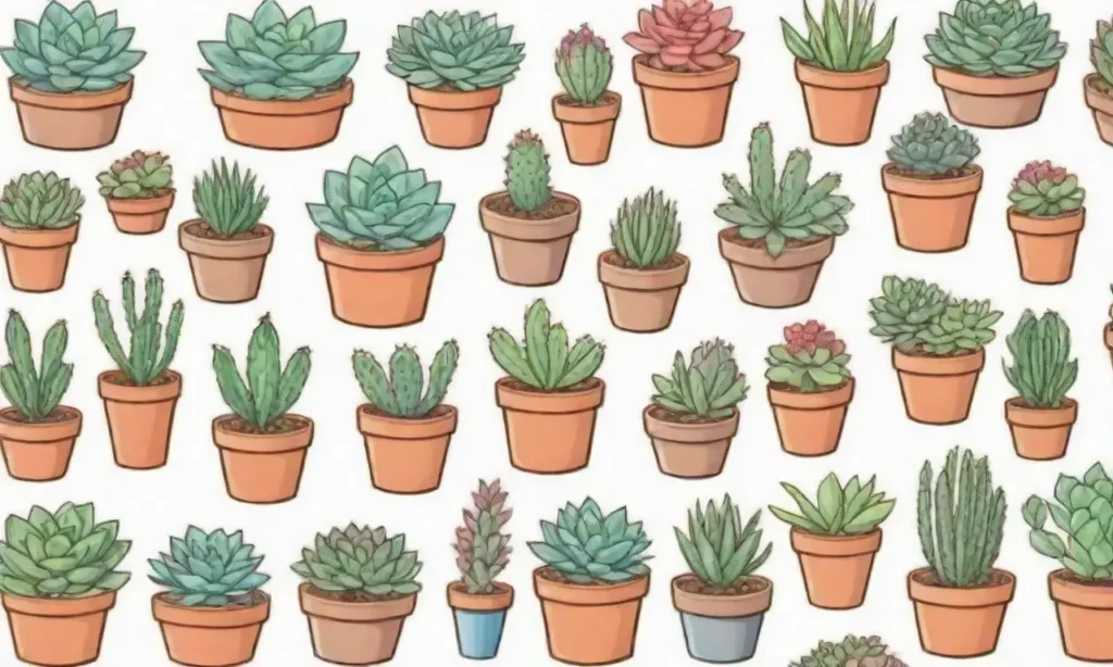 The project highlights diverse succulents