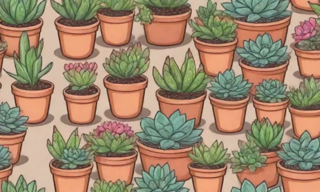 Guide to vibrant succulents: colors