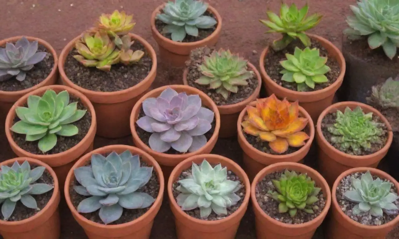 Exciting community swaps of colorful succulents and supplies