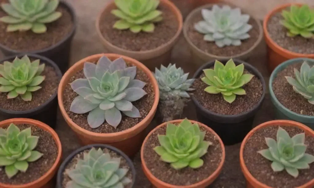 Colorful succulents in decorative pots with personalized touches and easy care tips