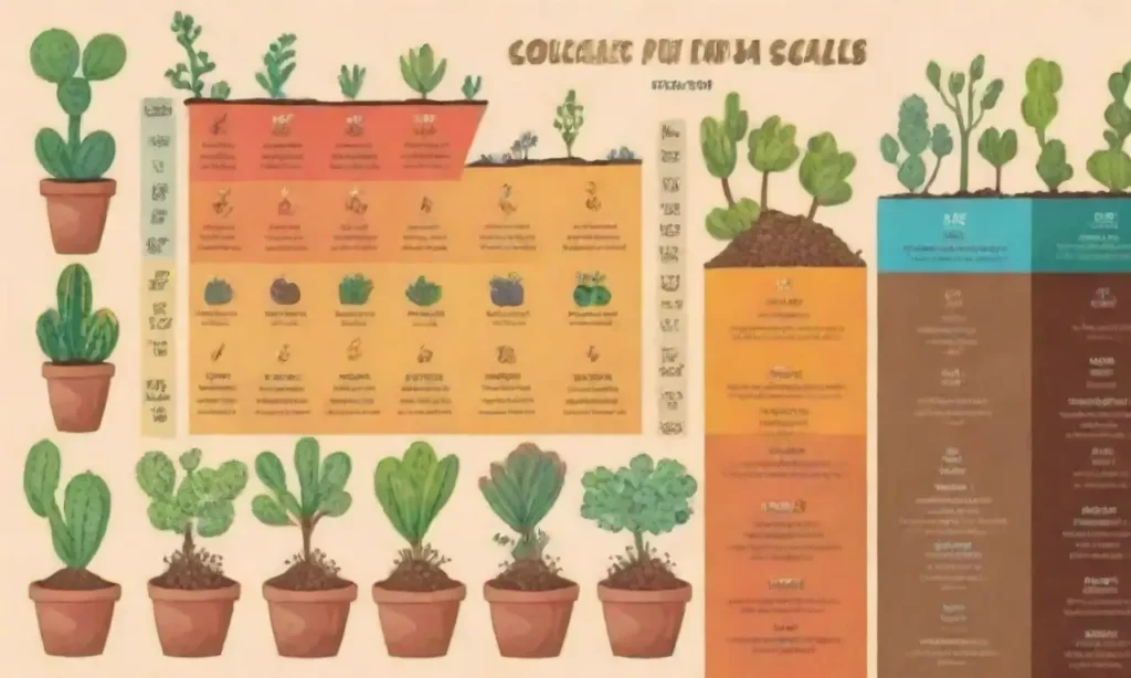 Infographic explains soil pHs impact on succulents with fertilization tips