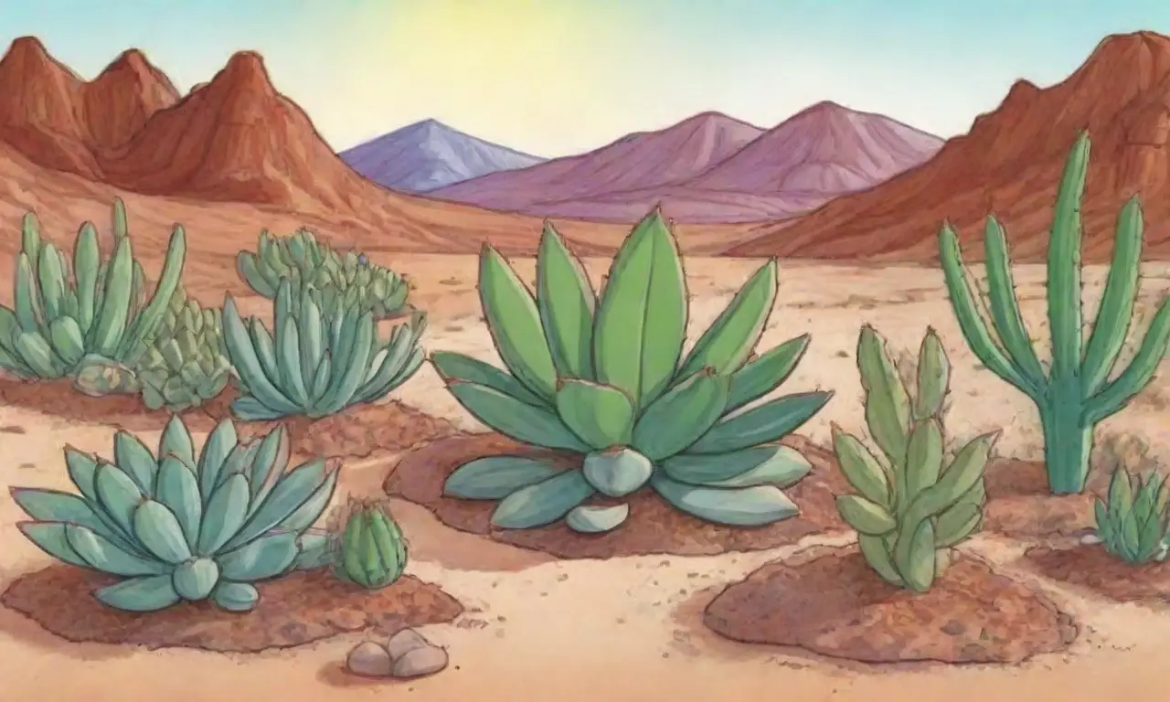 Desert plants thrive with proper soil, sunlight, drainage, pH balance, and seasonal care