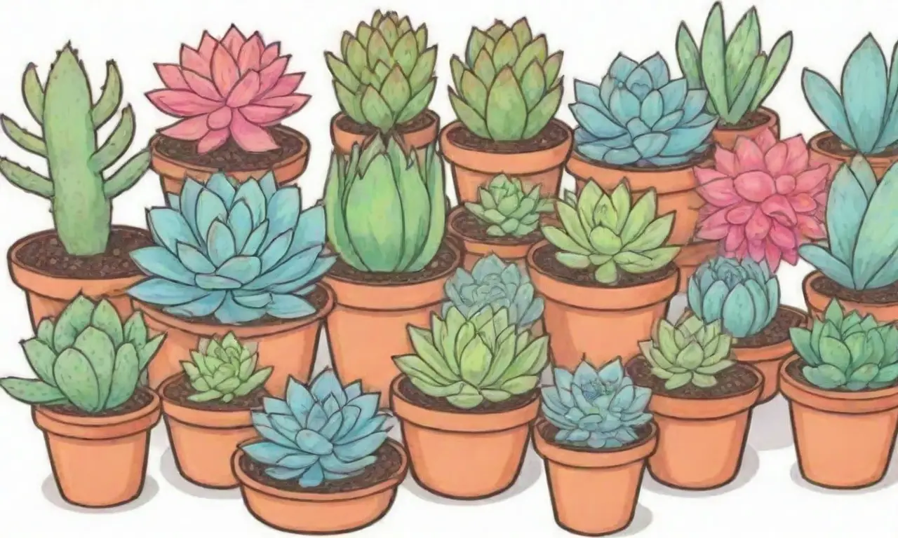 Succulents offer vibrant colors and recovery tips for sunburned leaves