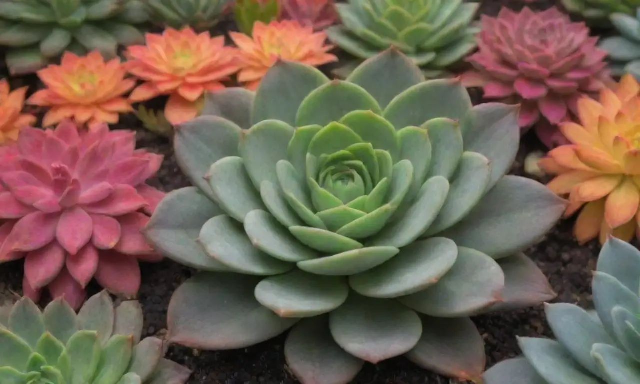 Succulents enhance garden aesthetics with vibrant colors and low maintenance