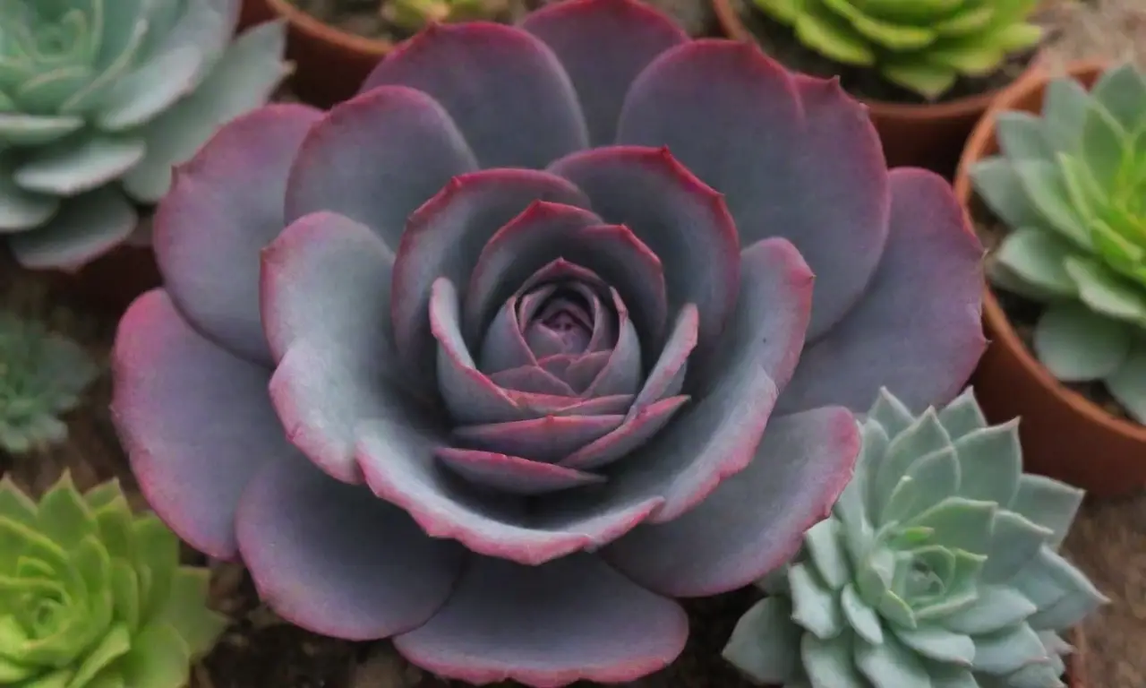 Engaging visuals promote colorful succulents and environmental awareness