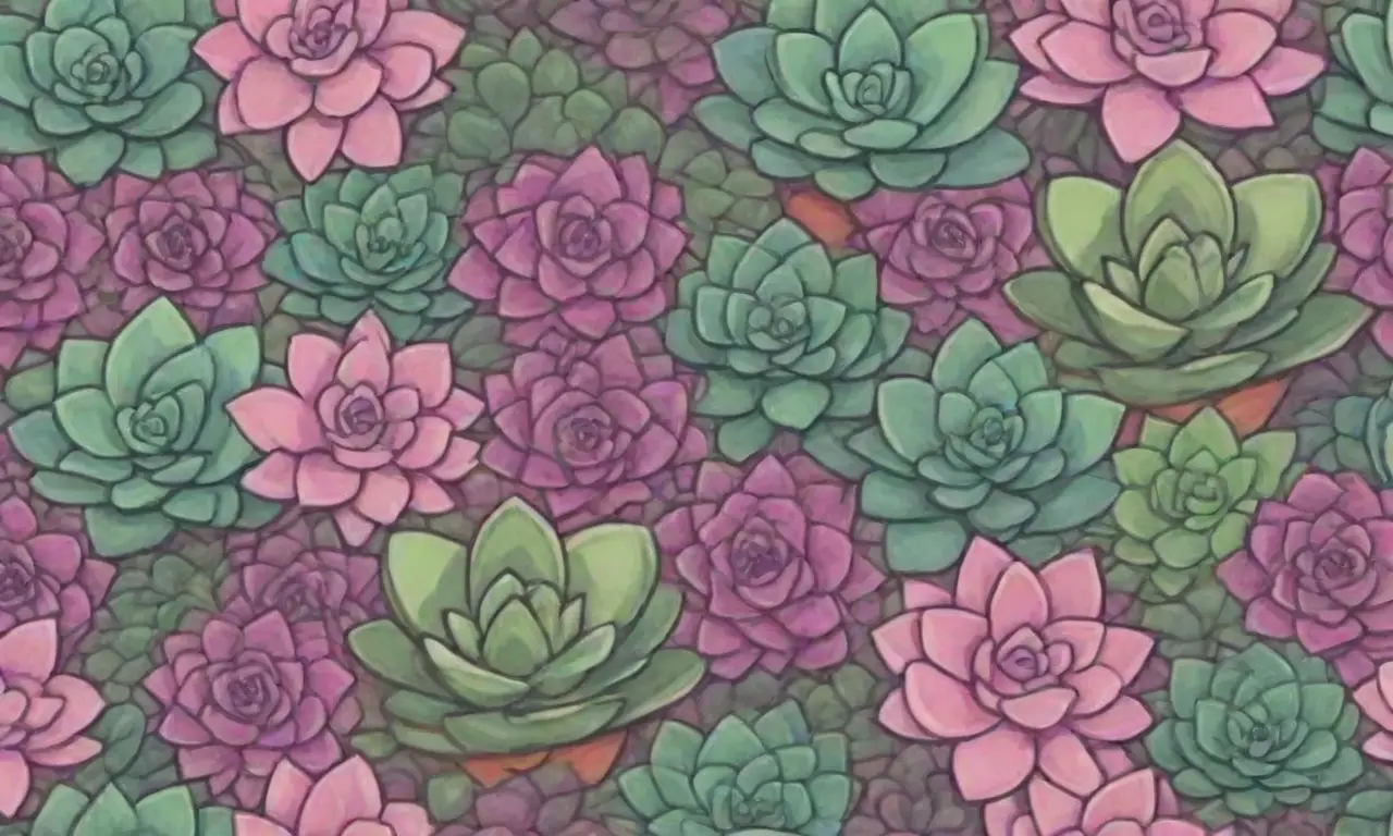 Vibrant succulent wallpaper offers budget-friendly, elegant wedding decor inspiration