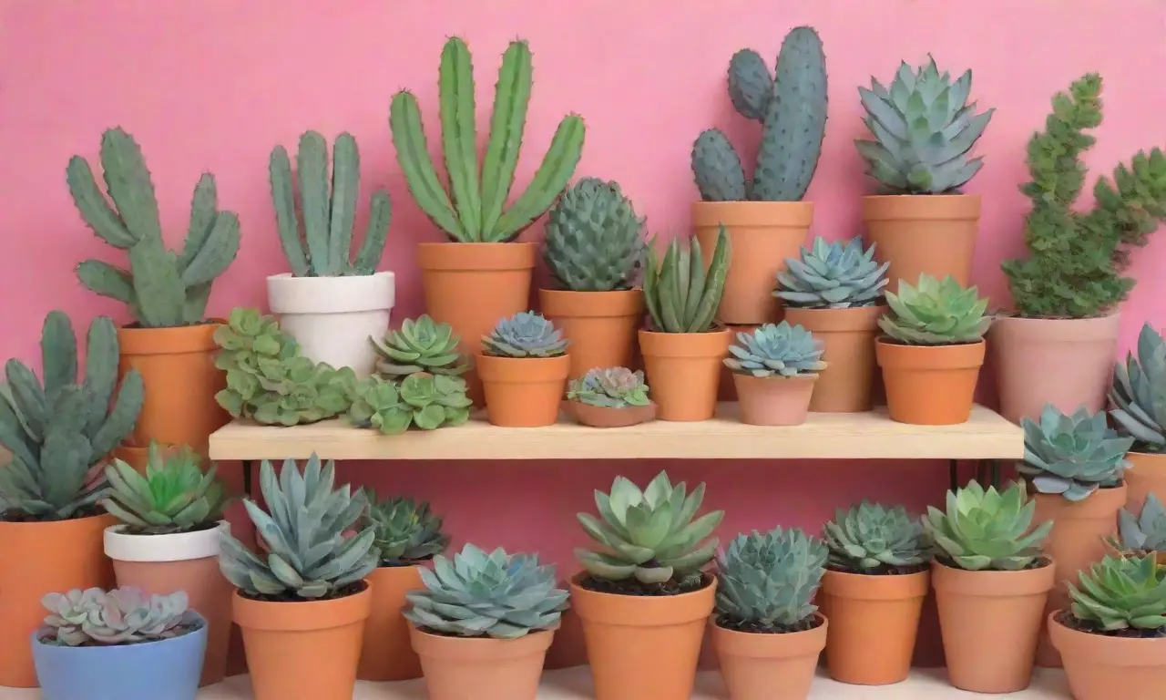 Colorful succulents and creative decor ideas for easy maintenance