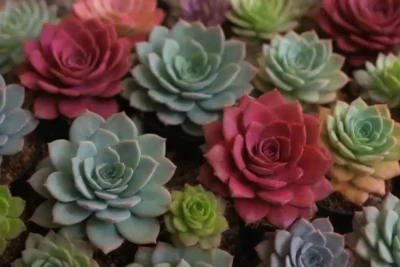 Colorful succulents and festive workshops create a joyful atmosphere