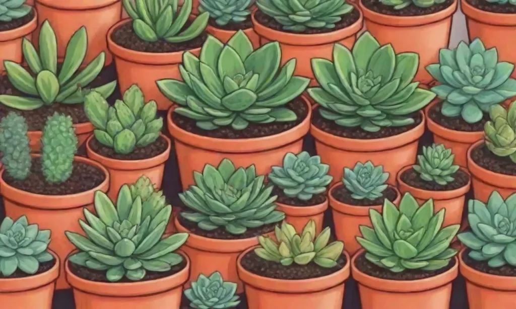 Succulent care guide with vibrant graphics and expert tips