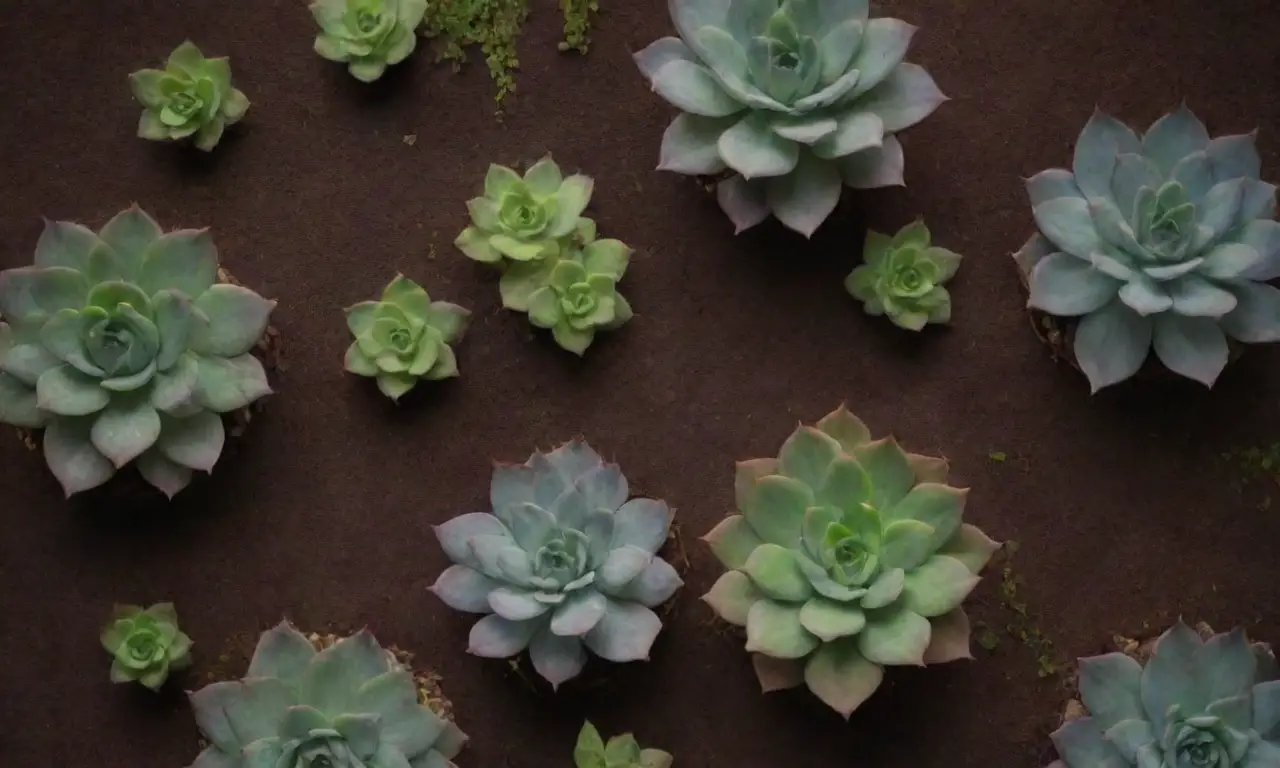 The wallpaper showcases vibrant succulents and overwatering tips