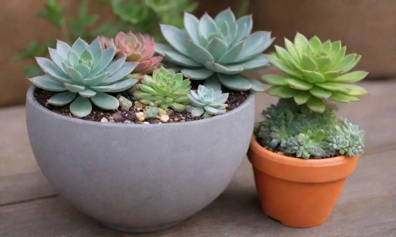 Colorful succulent planters are fun DIY projects for all ages