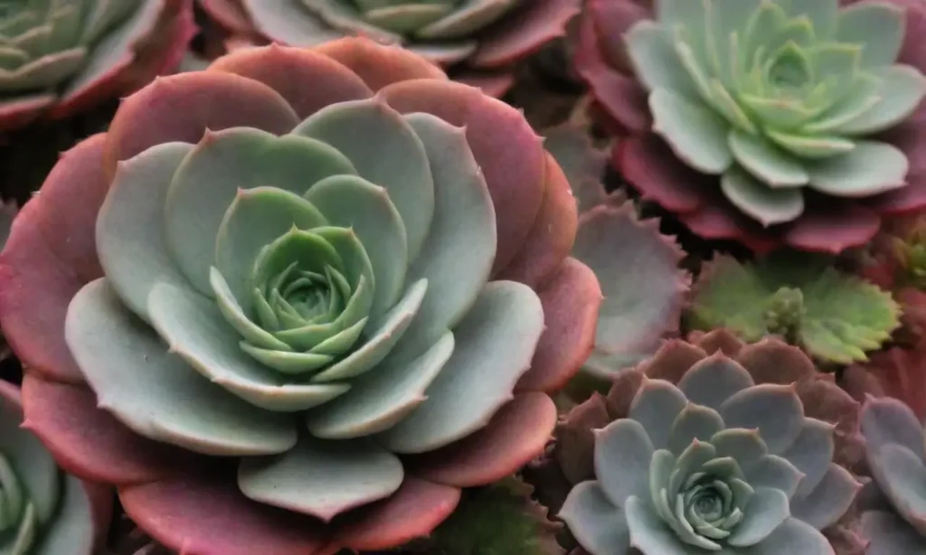 Colorful succulents with community tips and creative designs