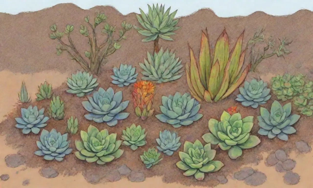 Succulents adapt beautifully to harsh, arid environments