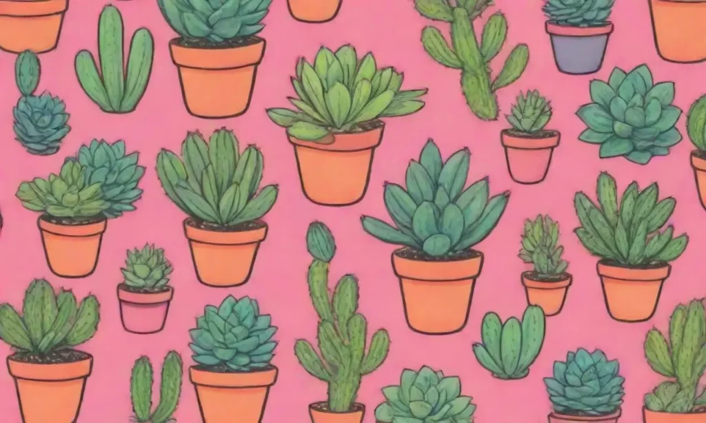 Colorful succulents with bold numbers and engaging hashtags inspire plant enthusiasts