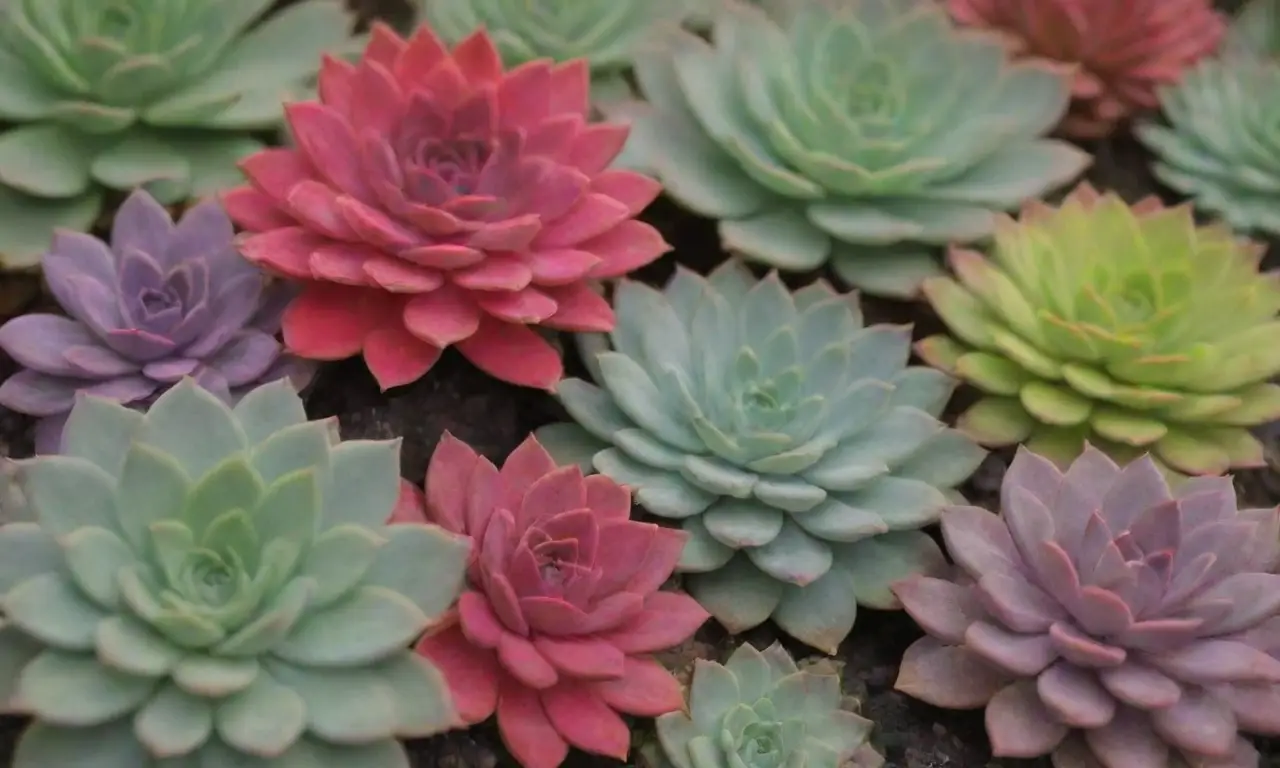 Vibrant succulents offer sustainable, water-efficient landscaping that enhances beauty and promotes biodiversity