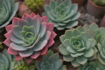 Vibrant succulents offer unique shapes and colors in captivating arrangements