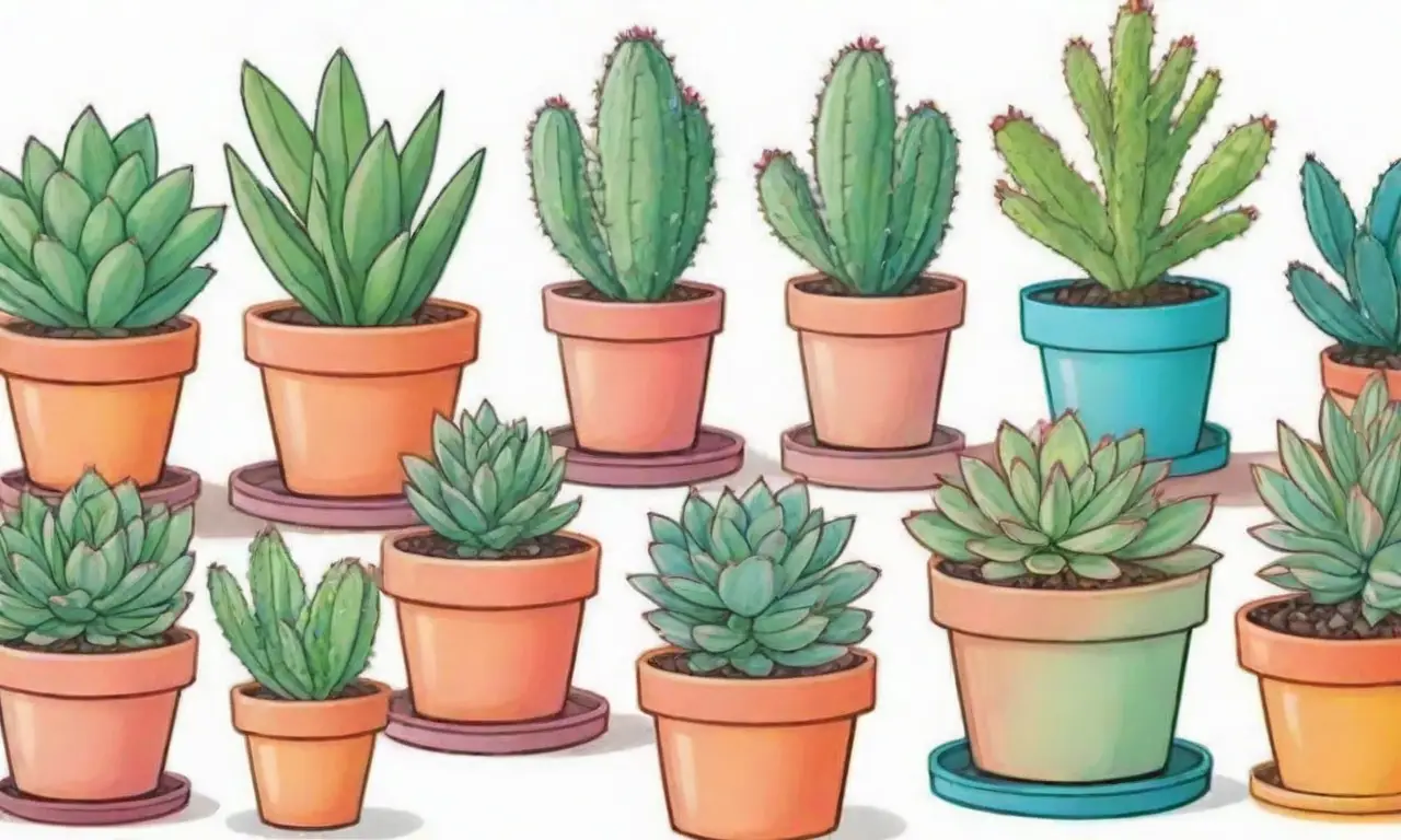 A guide with colorful visuals, clear instructions, and potting tips