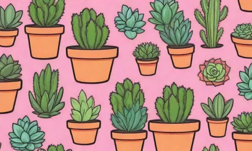 Colorful succulents with a friendly interface offer guides