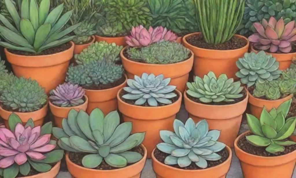 Succulent gardens offer beauty