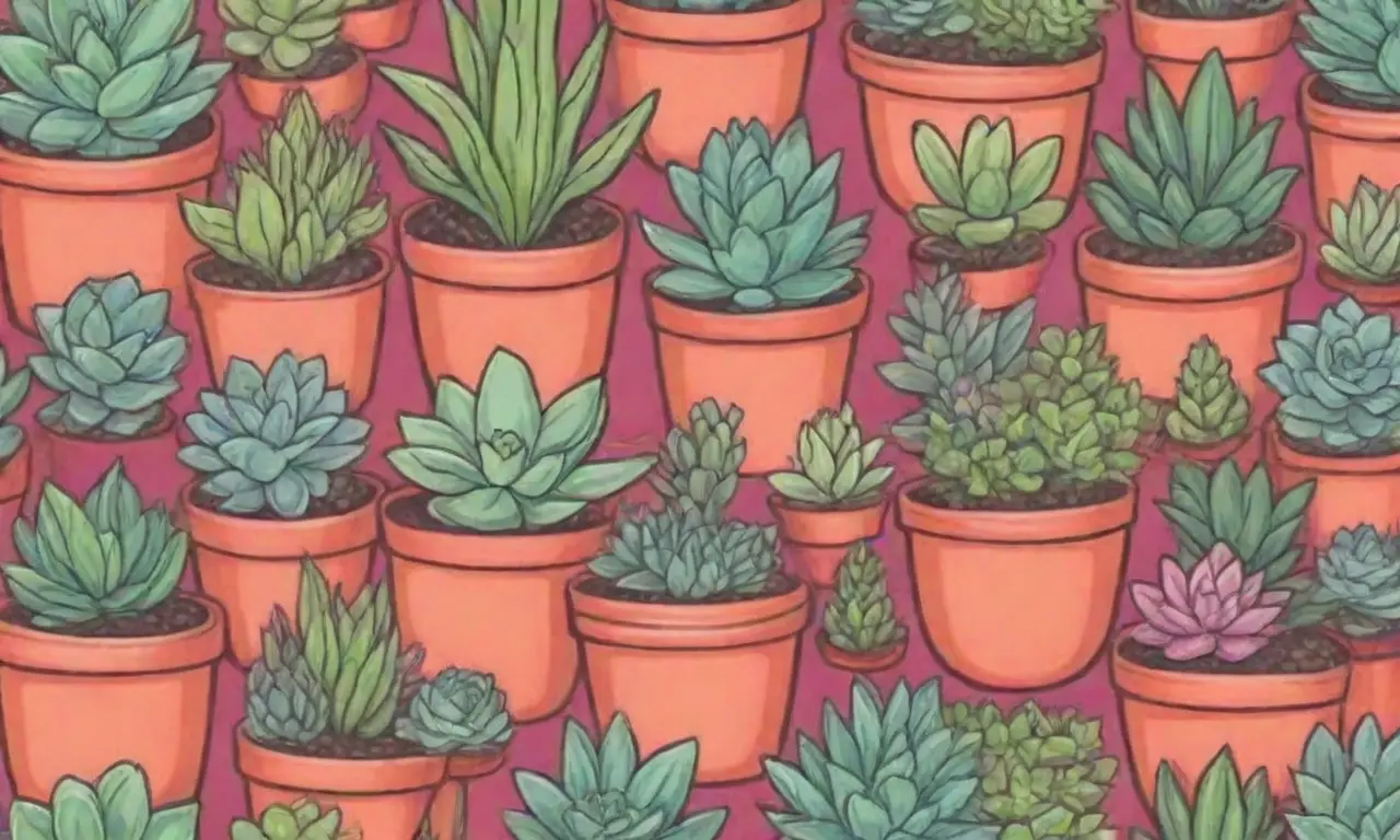 A calm design with succulents, colors, icons, airflow arrows, and care tips