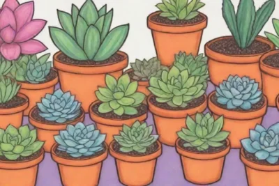 Vibrant succulents inspire collaborative artistic expression