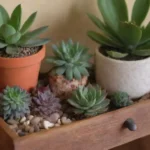 Creating a Succulent Mosaic Art Piece for Your Entryway