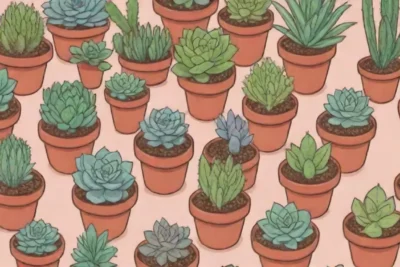 A vibrant guide on repotting succulents with key insights and visuals