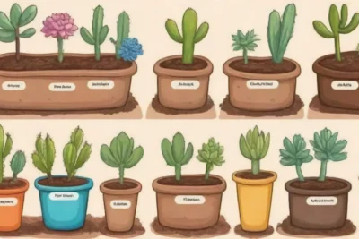 Vibrant illustrations and informative labels enhance user-friendly plant care guides