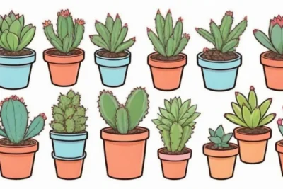 Bright succulents with easy care instructions